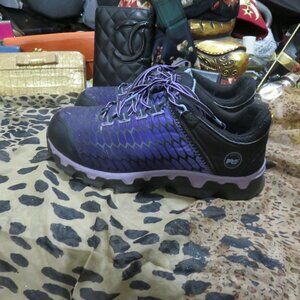 Timberland Women's Black and Purple Athletic Shoes
